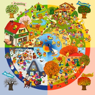 Jahreskreis
Kindergarten in Dänemark Jahreskreis
Kindergarten in Dänemark